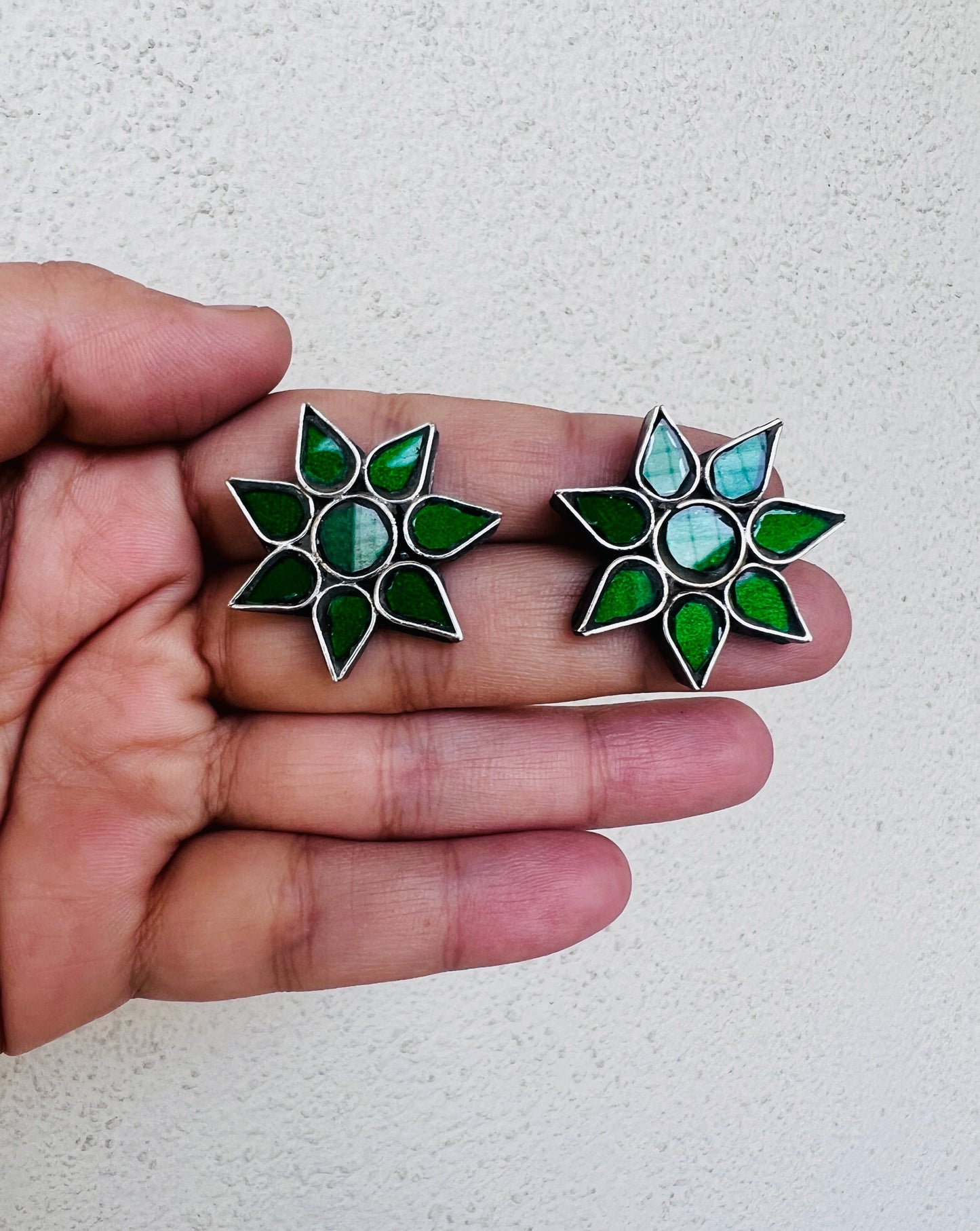 Aasmaan Glass Earrings