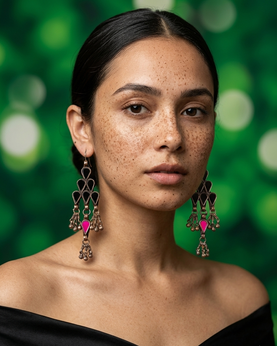 Rajat Glass Earrings