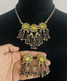 Mahira Glass Necklace Set