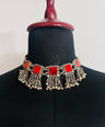 Leya Glass Necklace Set