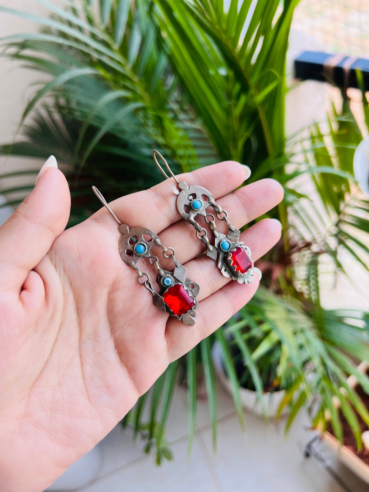 Jazba Afghan Earrings