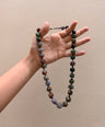 Blood Stone Beaded Necklace