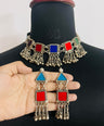 Leya Glass Necklace Set