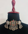 Gulmohar Glass Choker Set