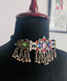 Gulmohar Glass Choker Set