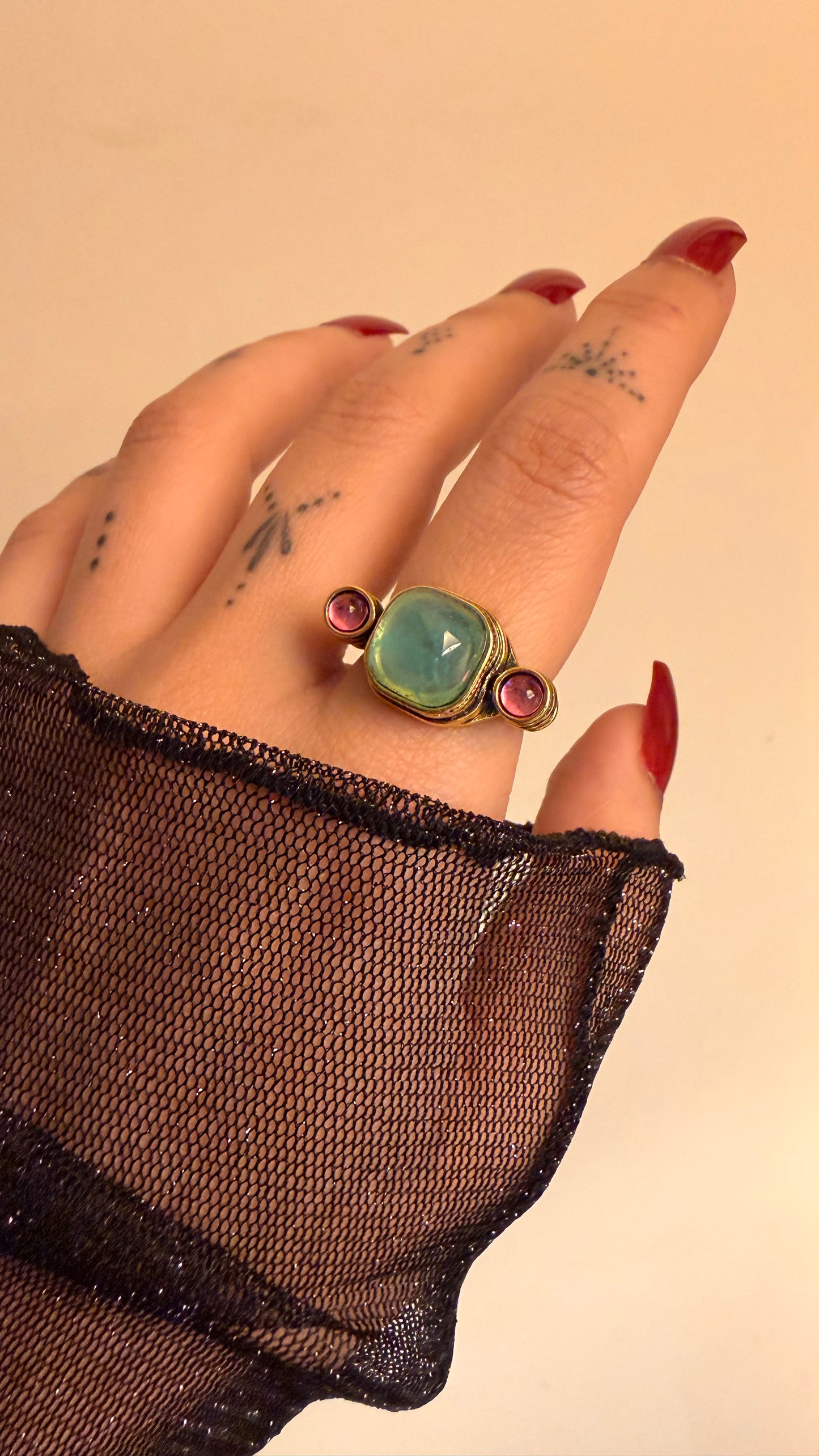 Rehnuma Adjustable Ring
