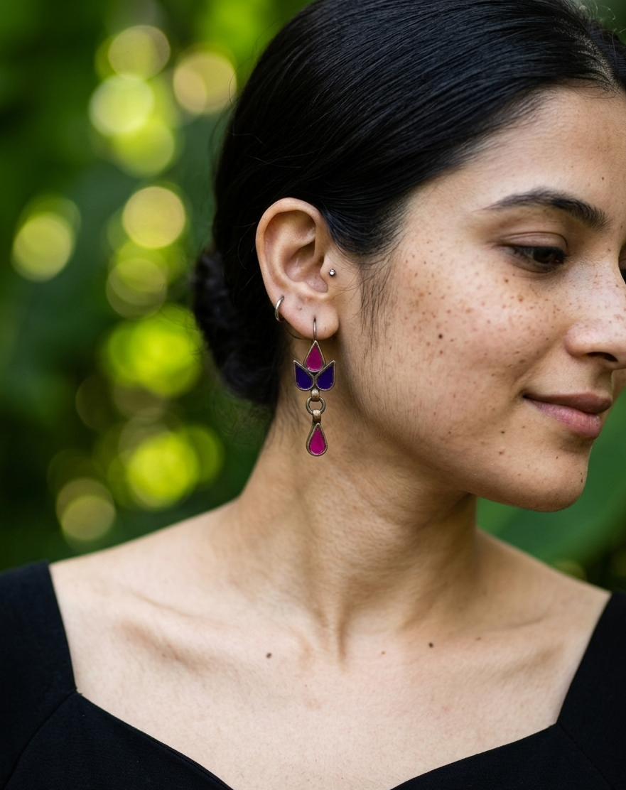 Pihu Glass Earrings