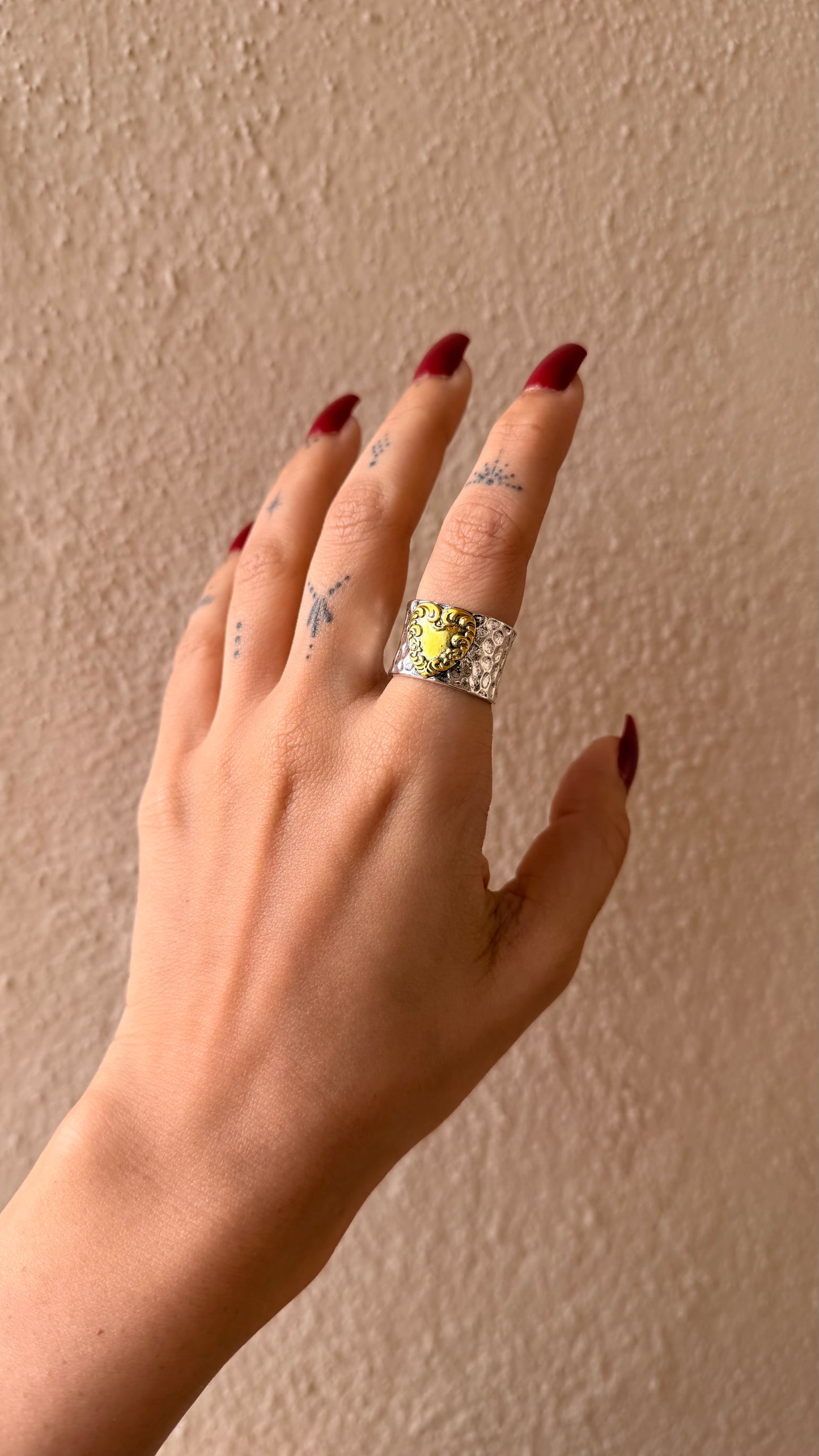 Seeta German Silver Ring
