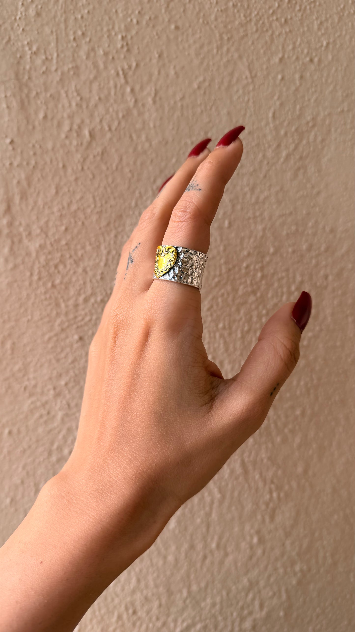 Seeta German Silver Ring