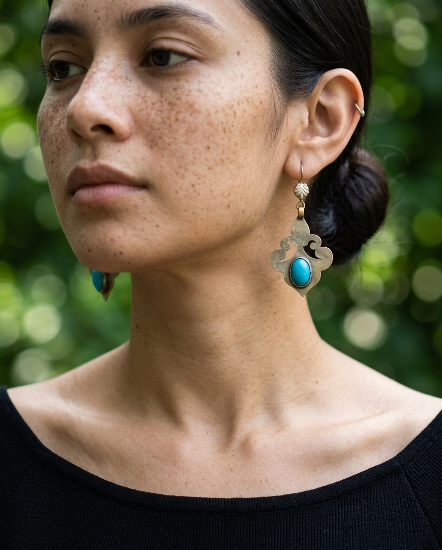 Sagarika Afghan Earrings