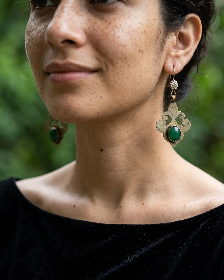 Sagarika Afghan Earrings