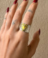 Seeta German Silver Ring