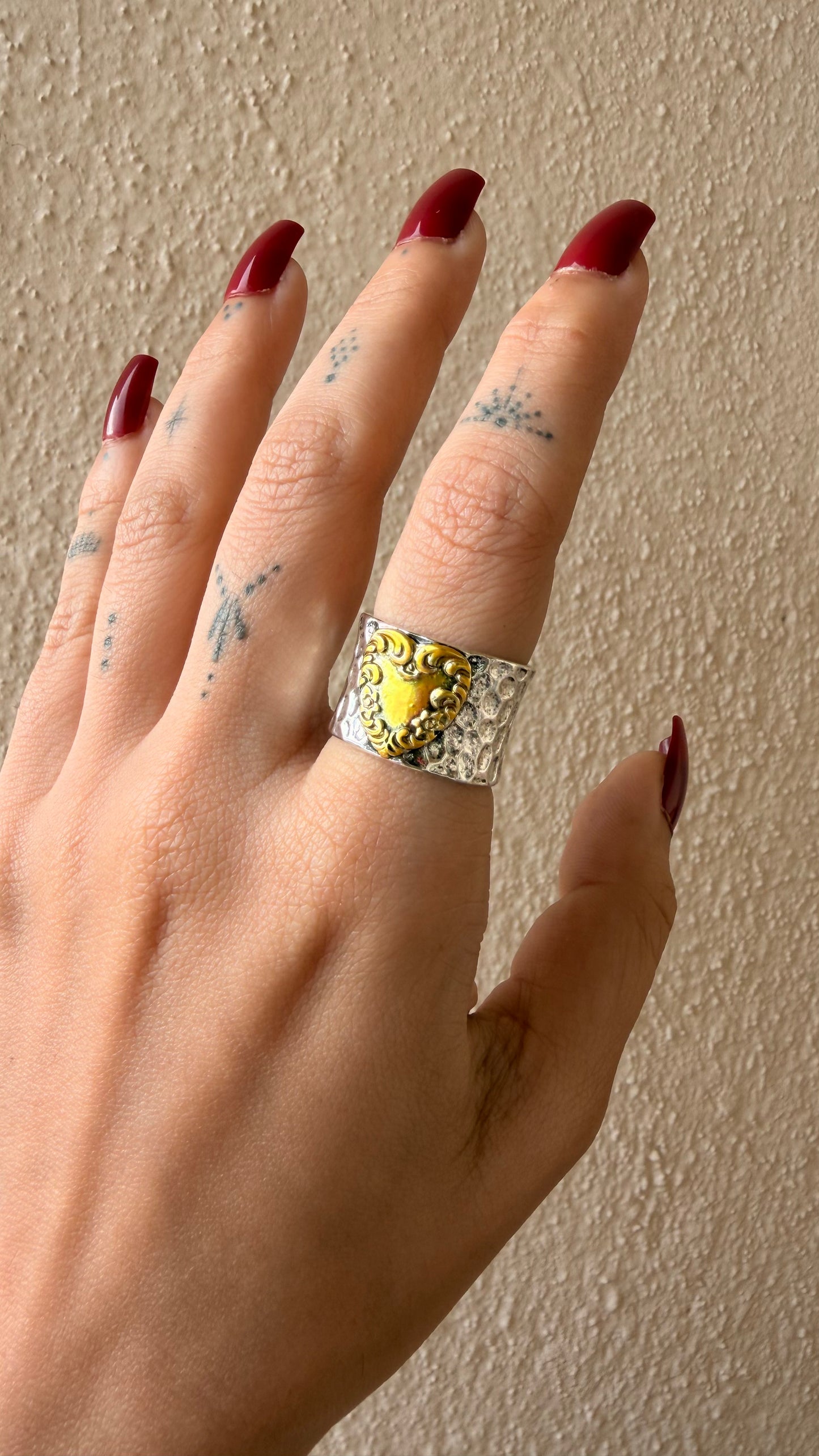 Seeta German Silver Ring