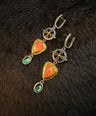 Wuhaan Oxidised Earrings