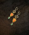 Wuhaan Oxidised Earrings