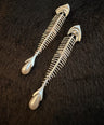 Fish Oxidised Earrings