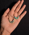 Amelia Brass Earrings