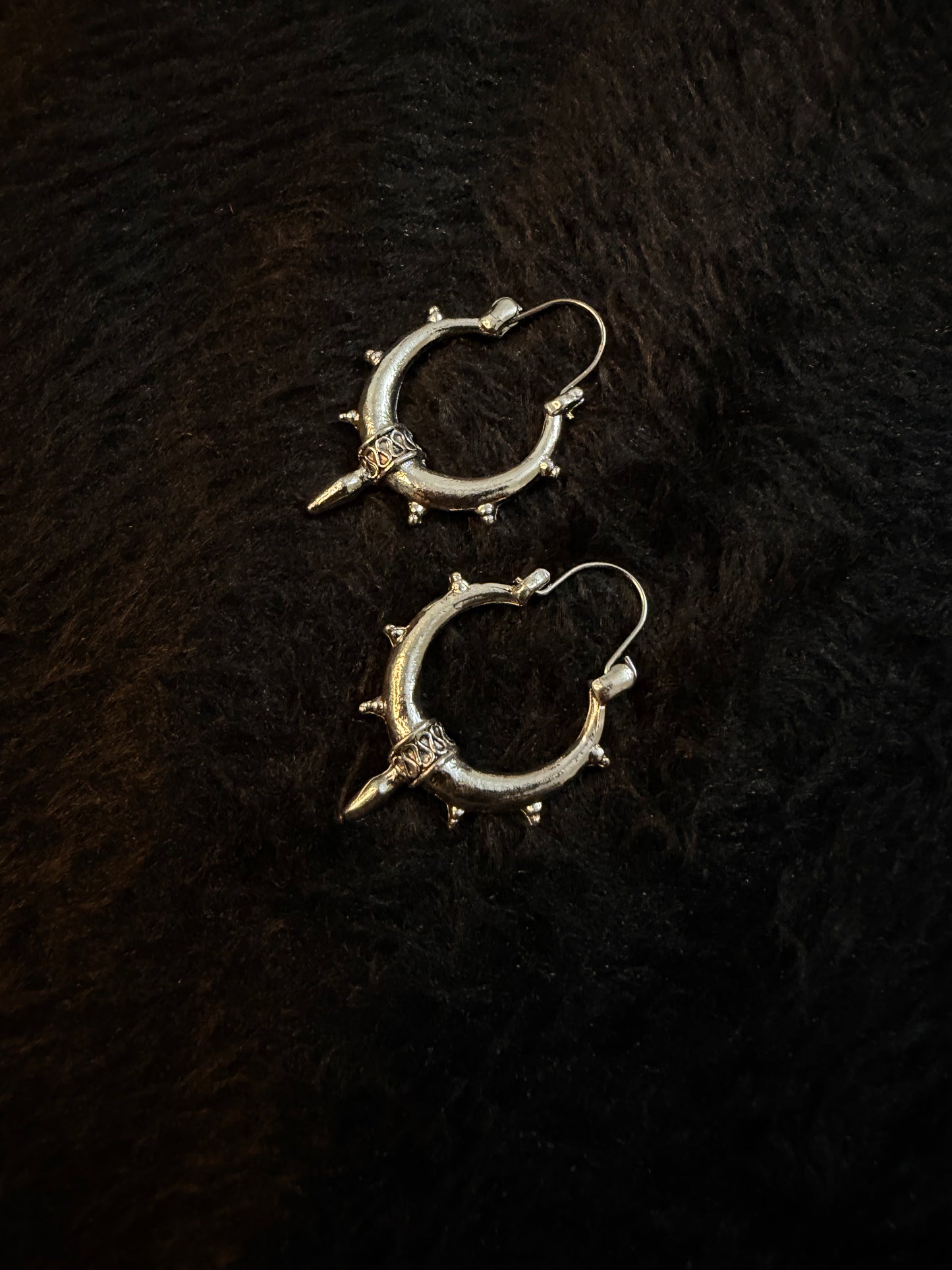 Sabrina Oxidised Earrings