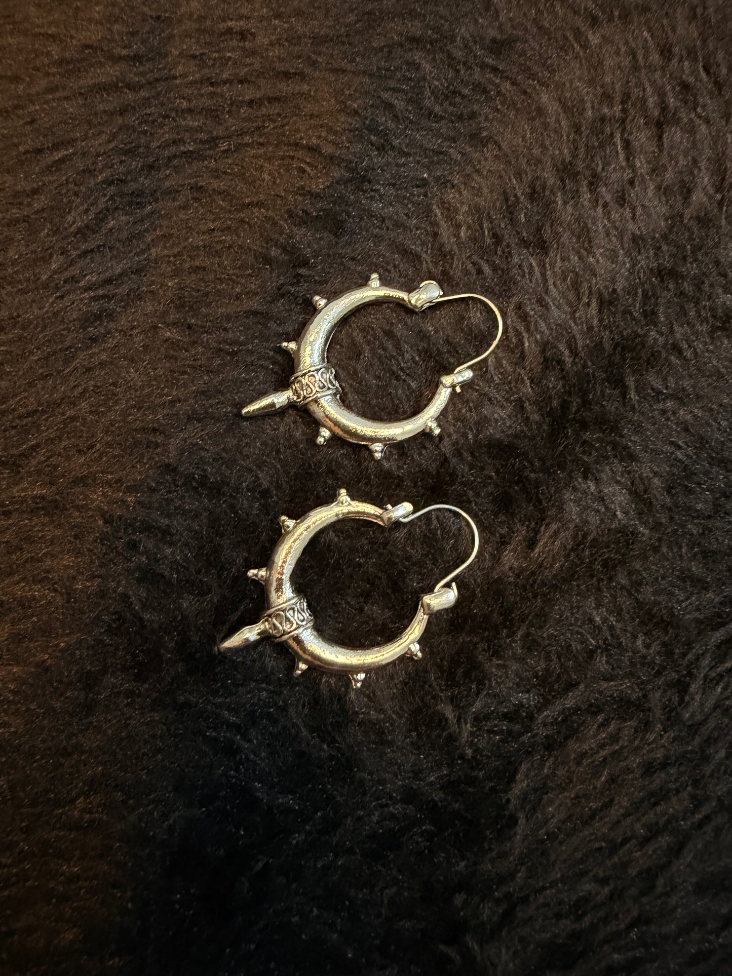 Sabrina Oxidised Earrings