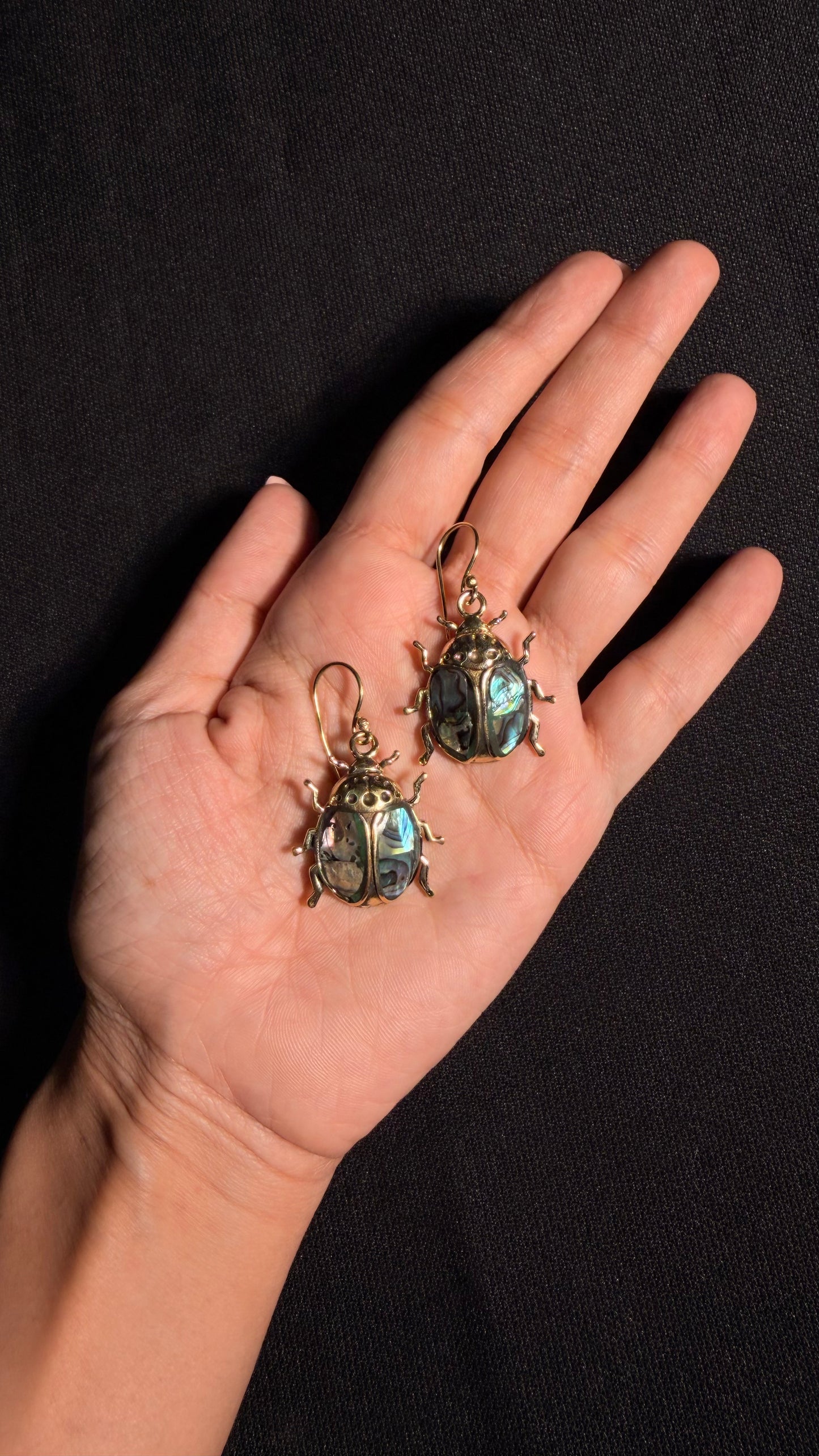 Hannah Brass Earrings