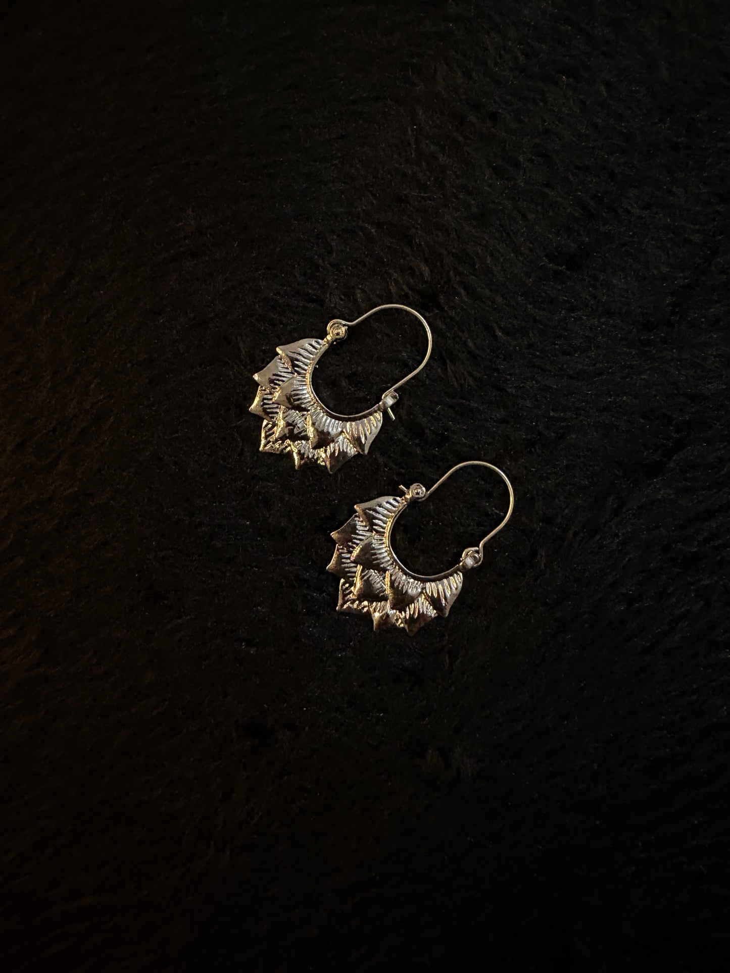 Mohab Oxidised Earrings