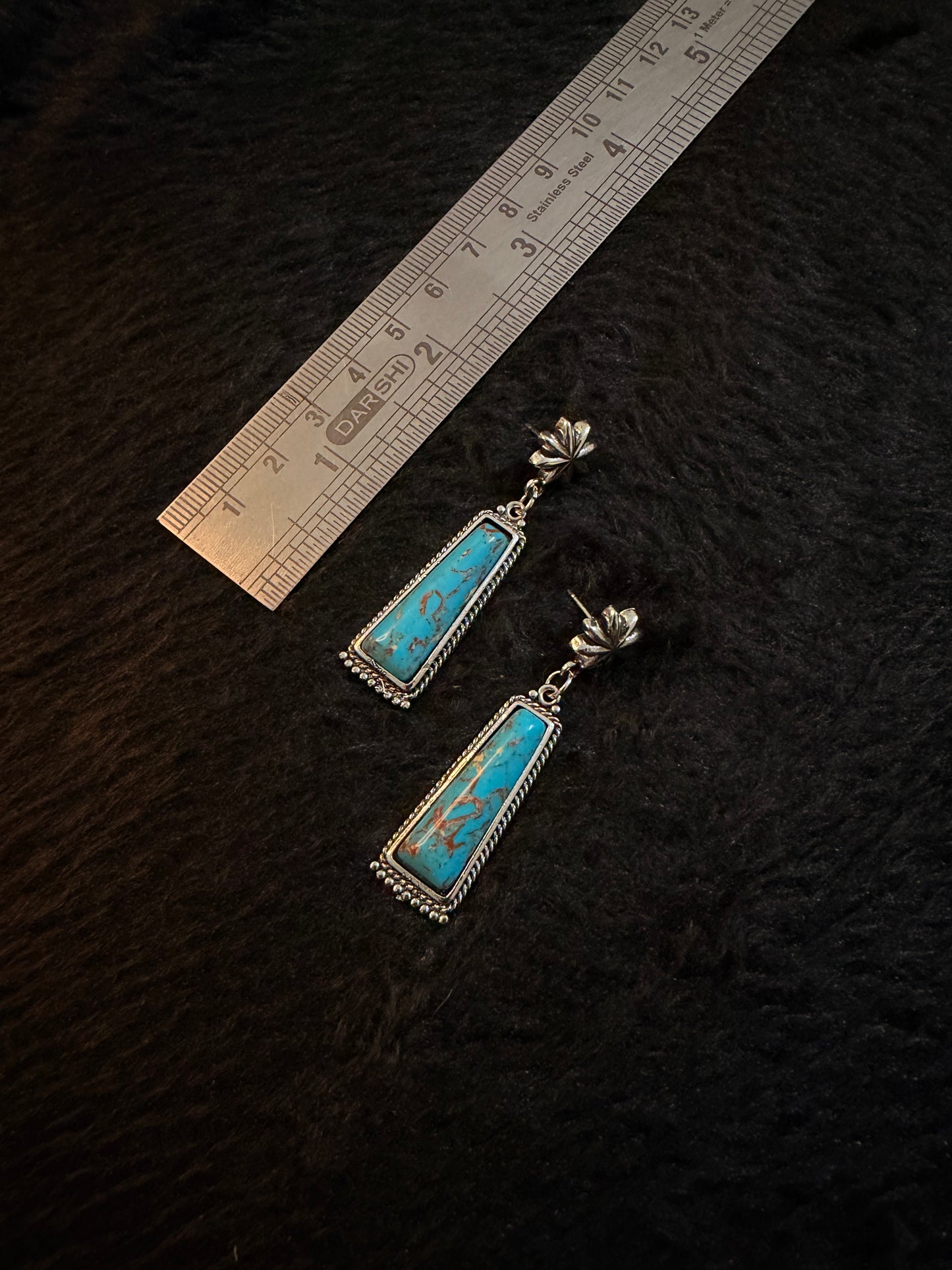Meera Oxidised Earrings