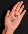 Lucy Brass Earrings