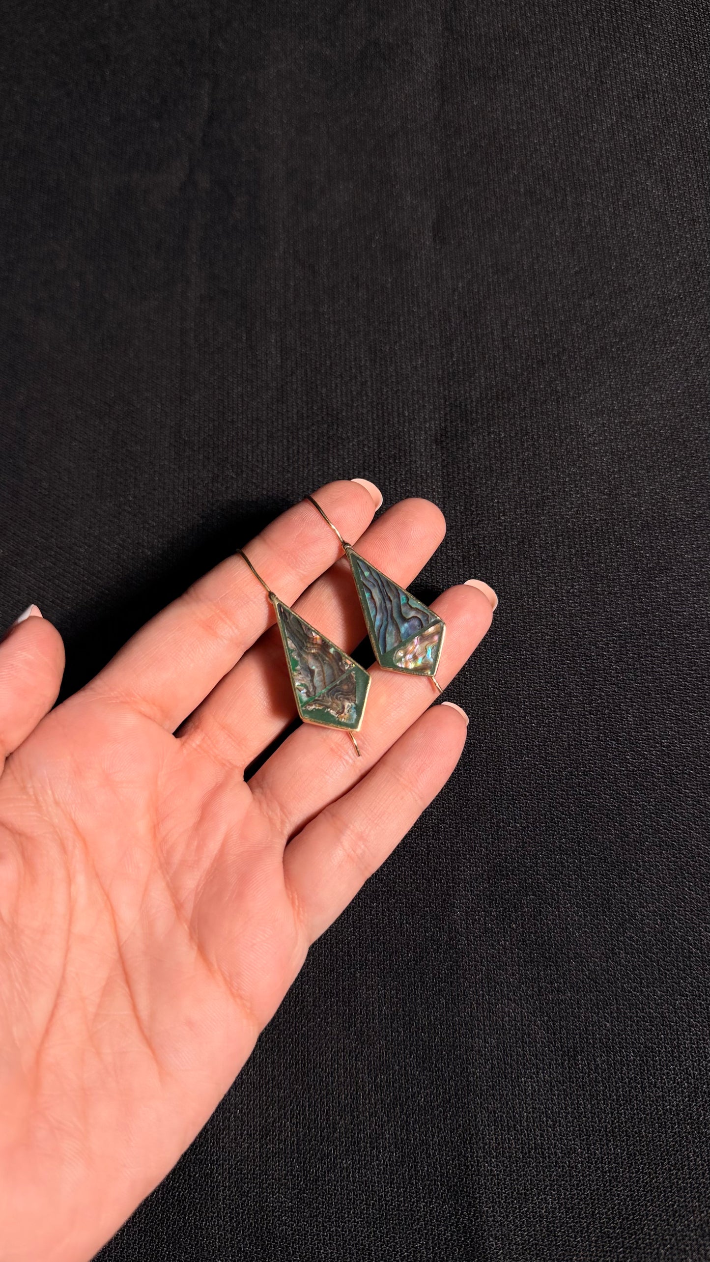Rebecca Brass Earrings