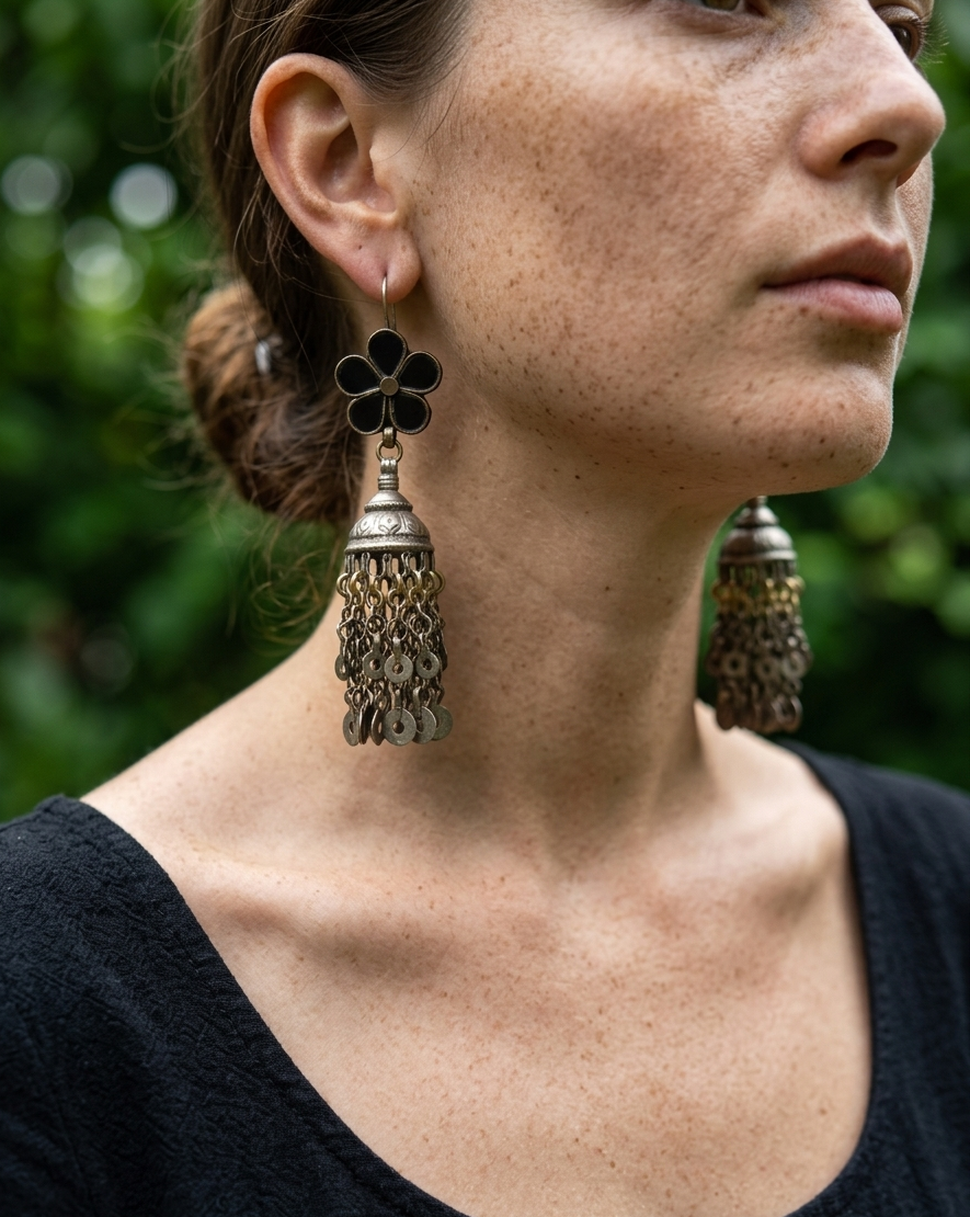 Latika Afghan Earrings