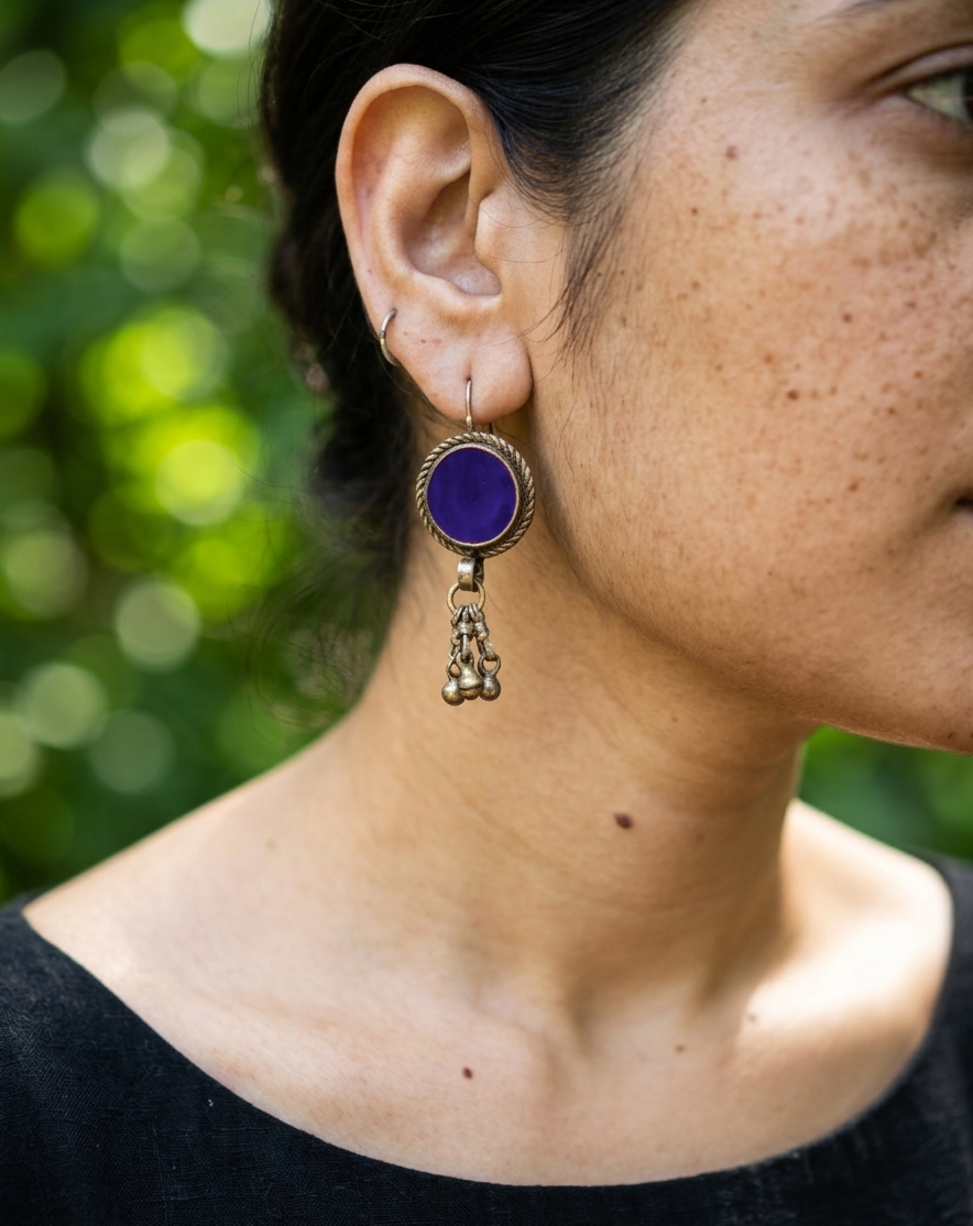 Dharti Glass Earrings