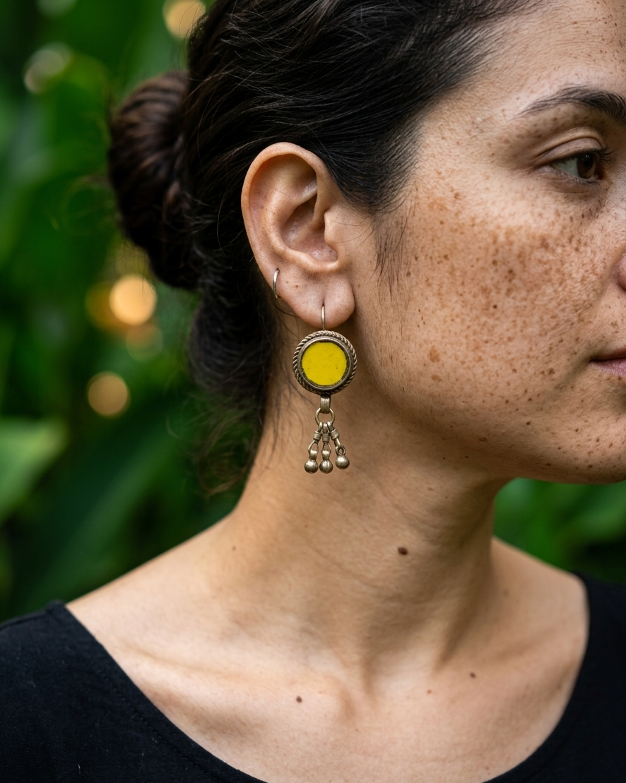 Dharti Glass Earrings