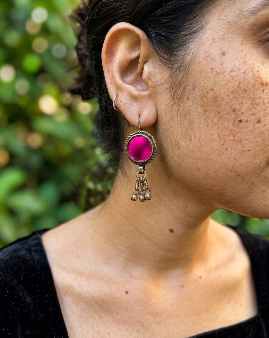 Dharti Glass Earrings