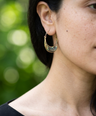 Amelia Brass Earrings