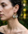 Chloe Brass Earrings
