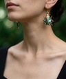 Hannah Brass Earrings