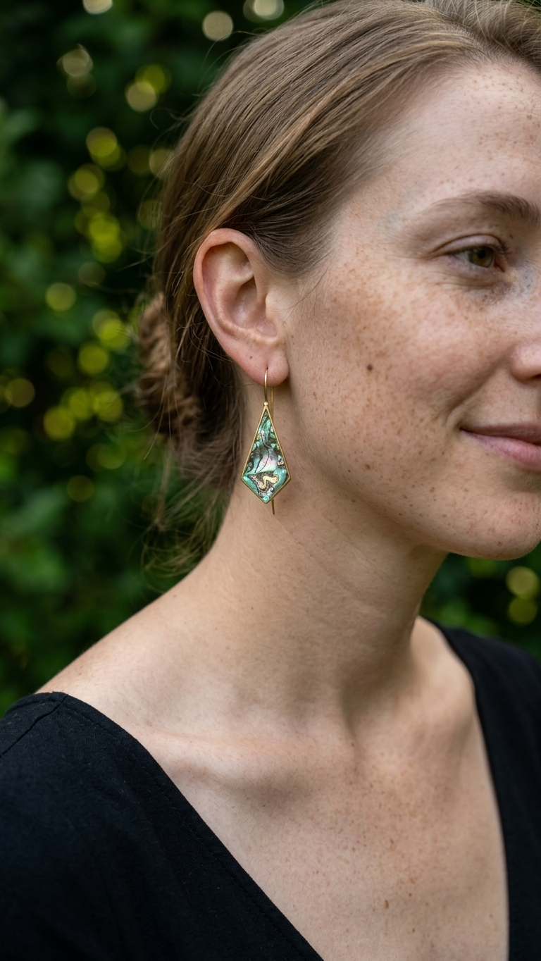 Rebecca Brass Earrings