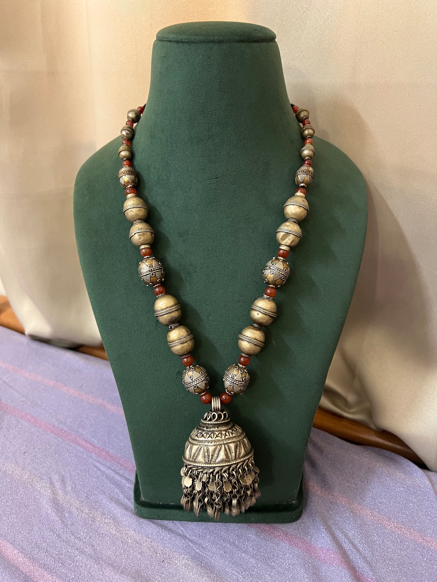 Nazar Afghan Necklace