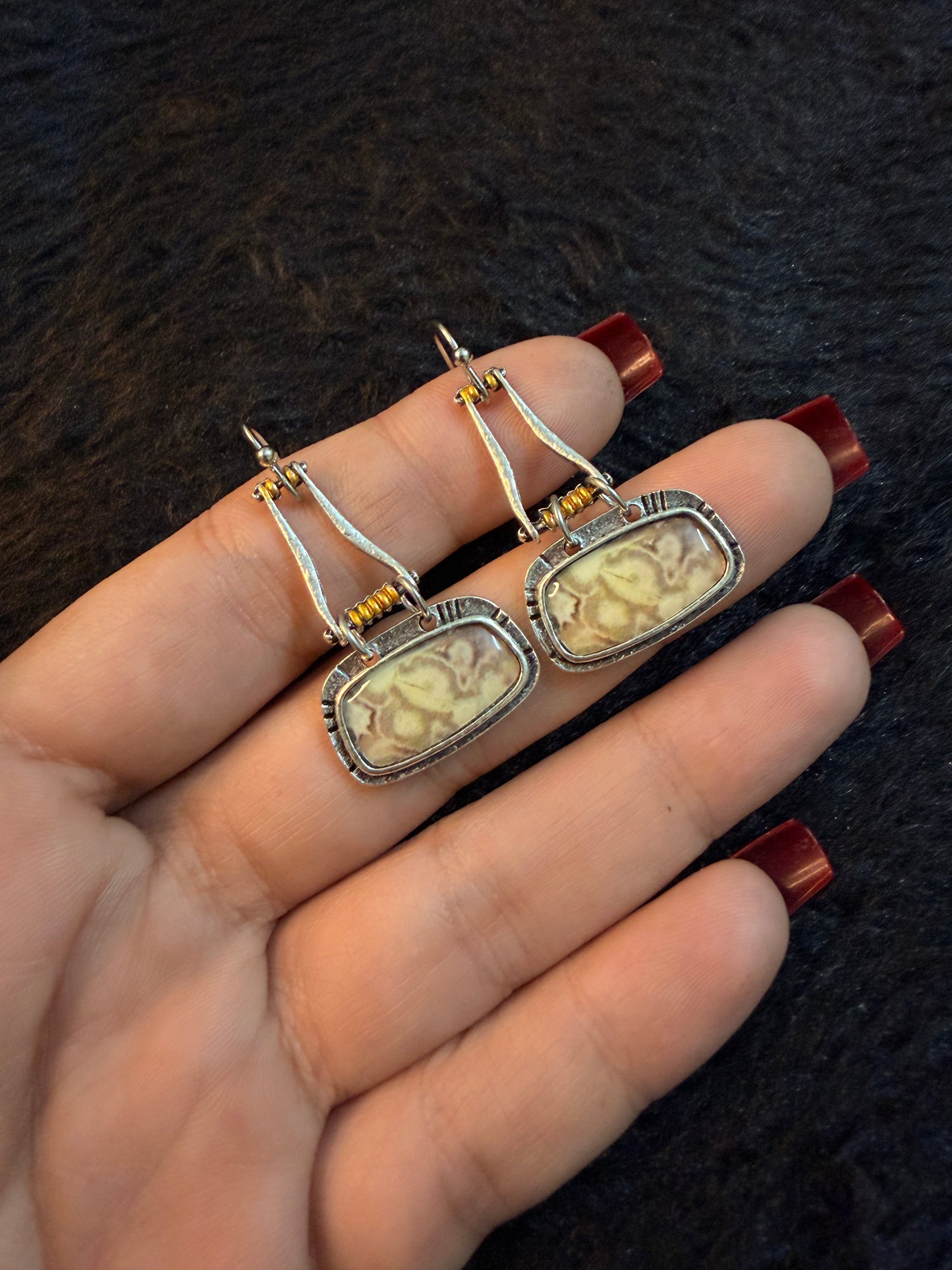 Saral Oxidised Earrings