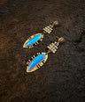 Lutal Oxidised Earrings