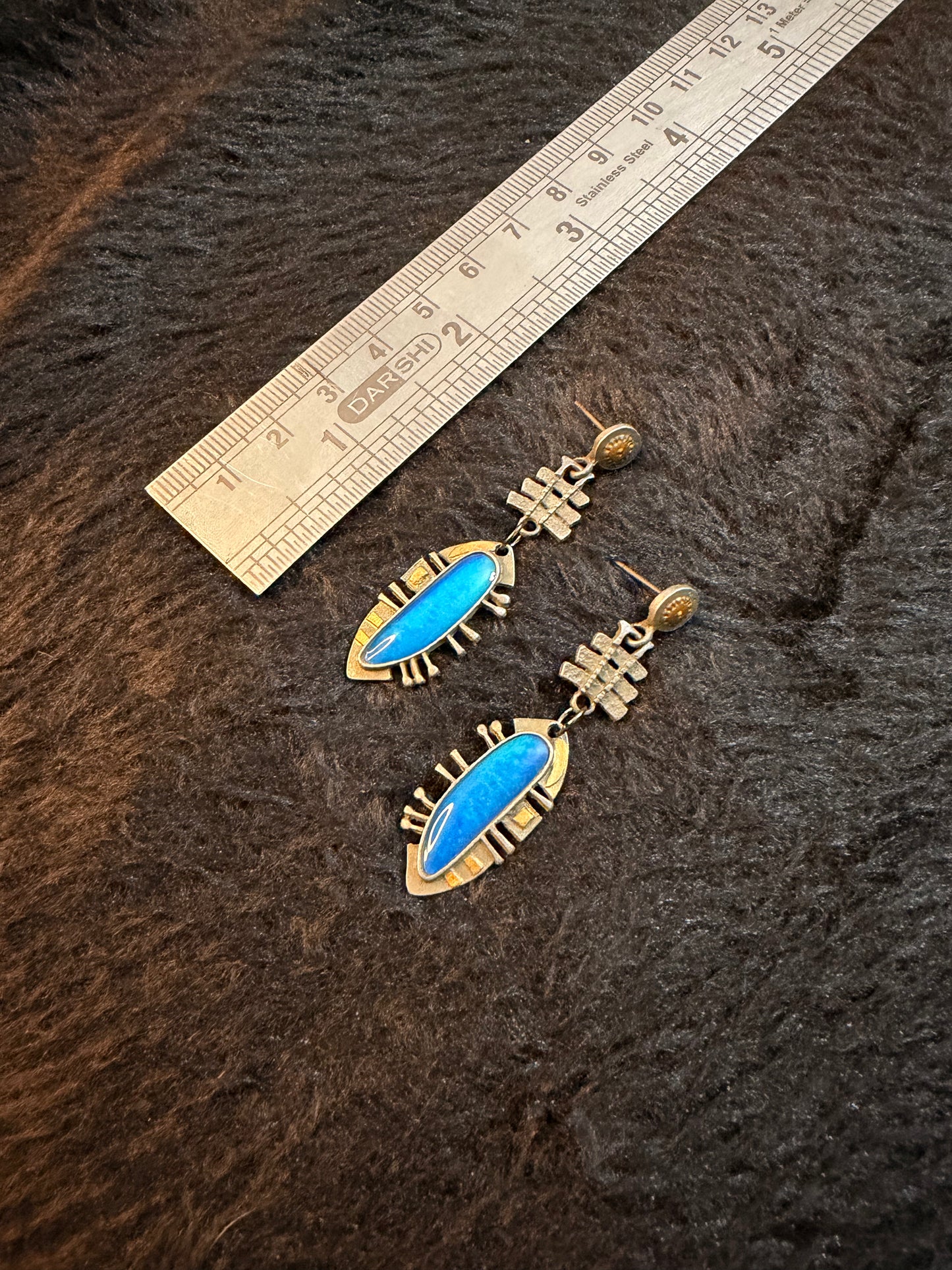 Lutal Oxidised Earrings