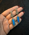 Lutal Oxidised Earrings