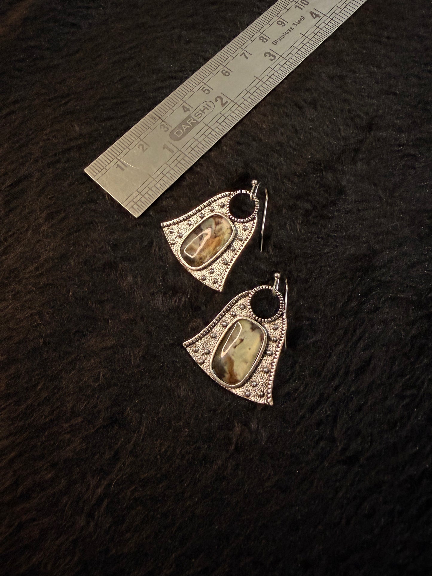 Tira Oxidised Earrings