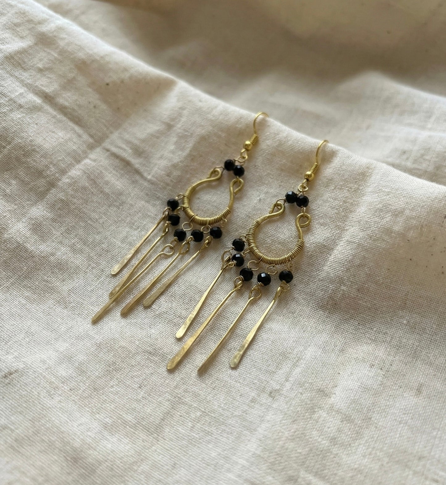 Sera Brass Earrings