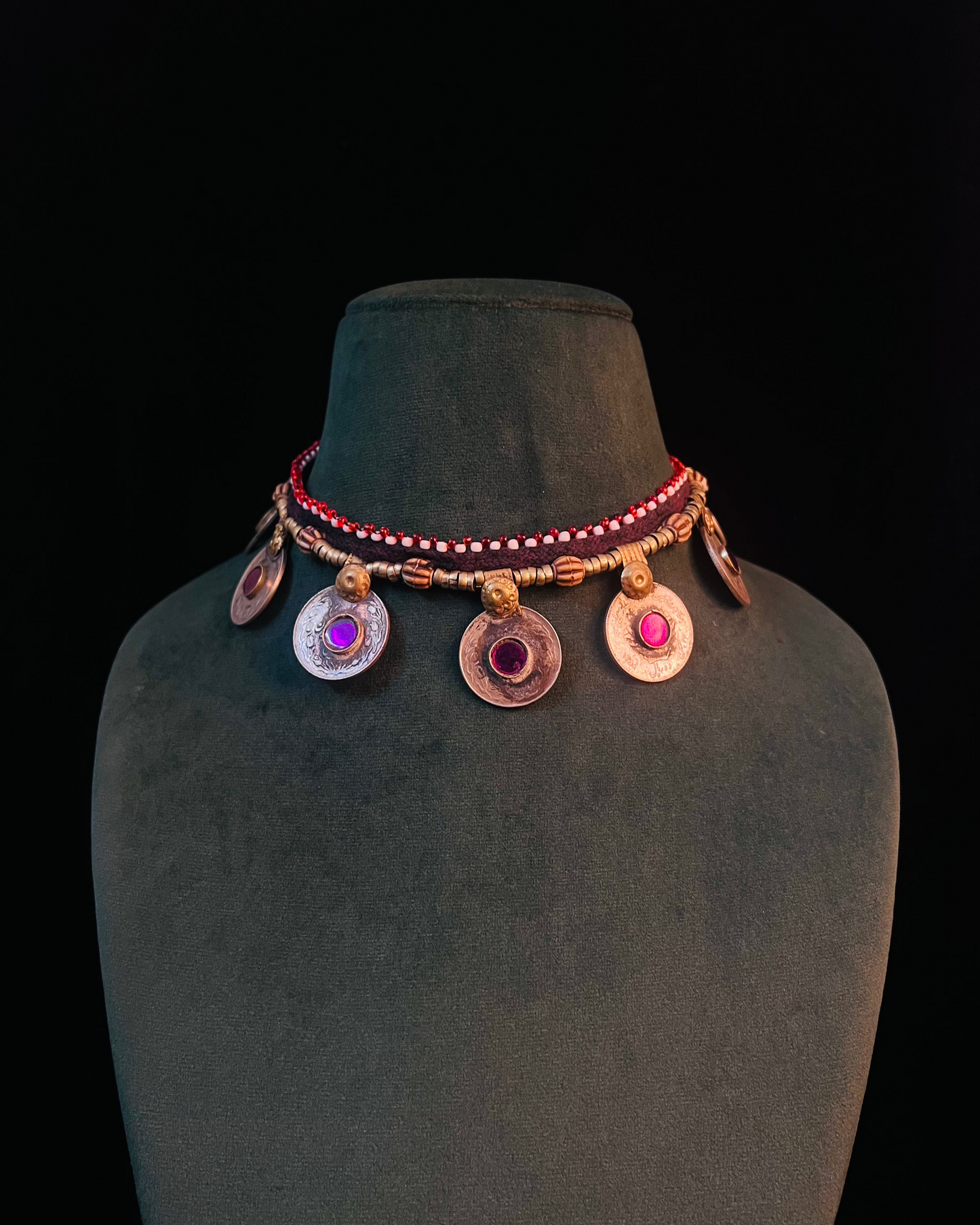 Sunehri Afghan Necklace