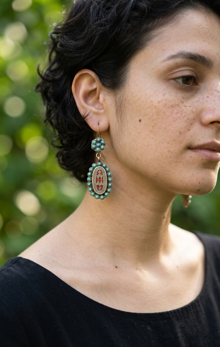 Sree Afghan Earrings