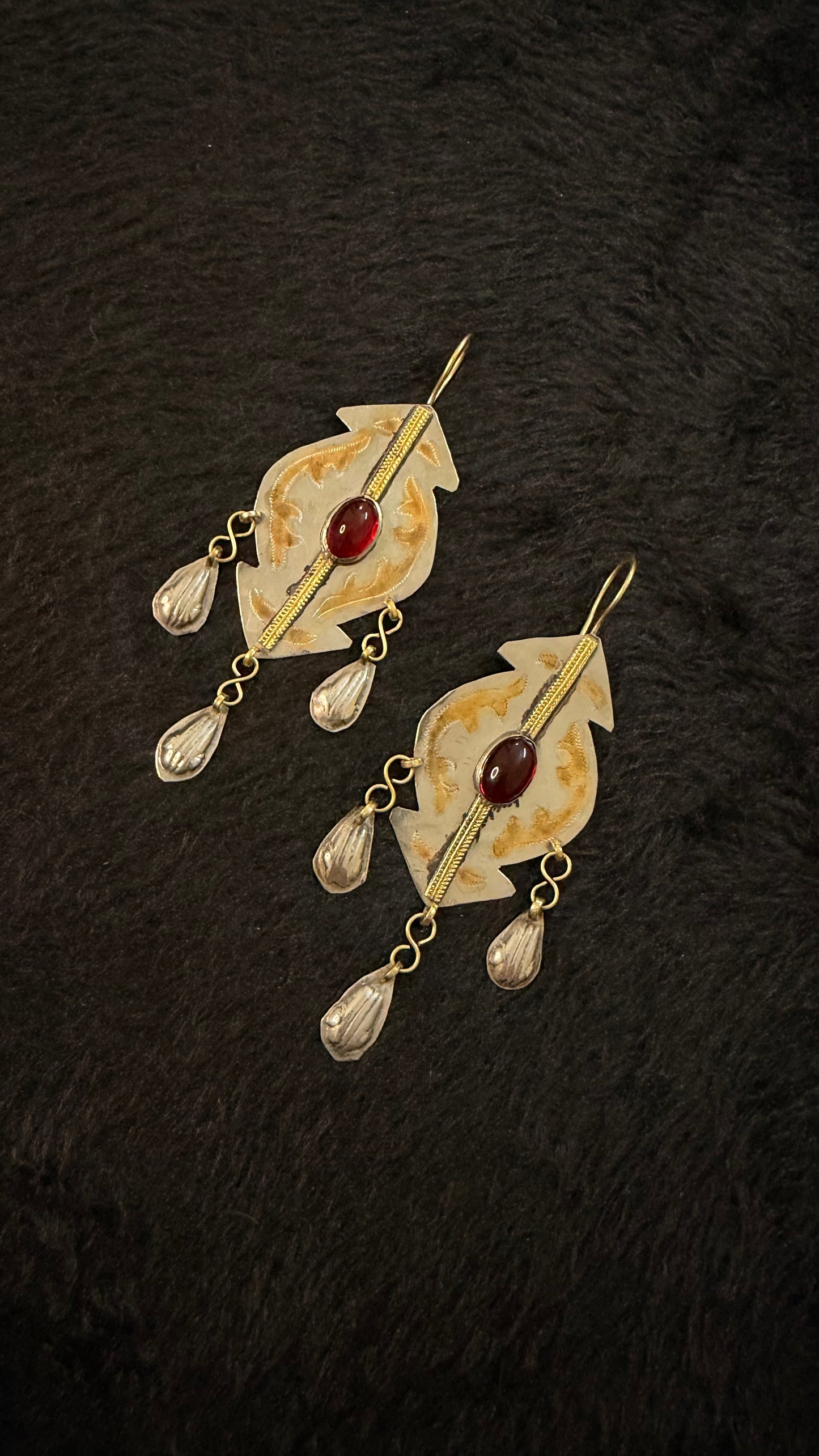 Roohali Afghan Earrings