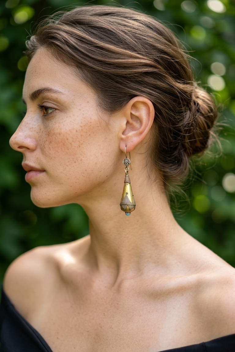 Cilia Afghan Earrings