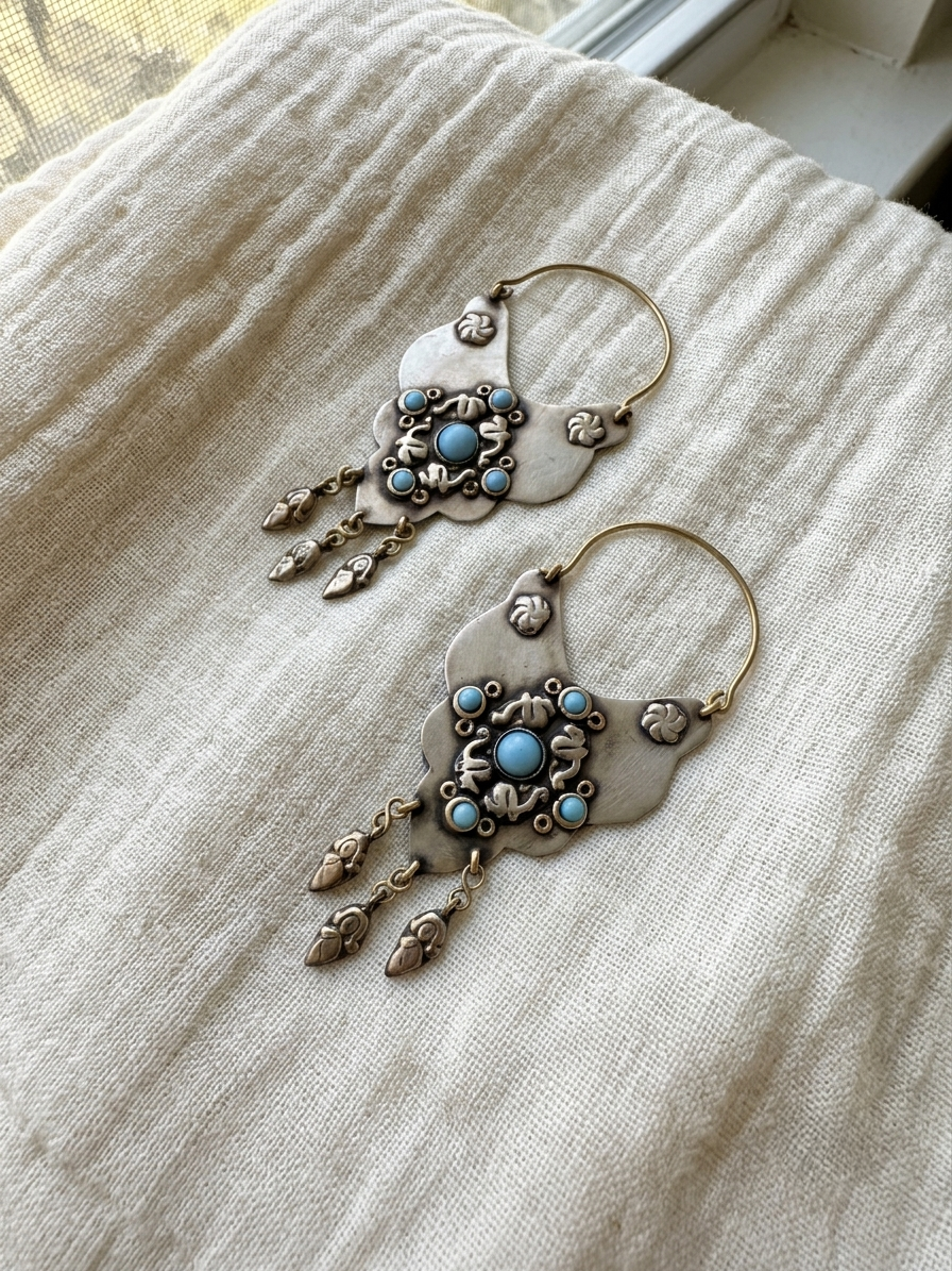 Shivangi Afghan Earrings