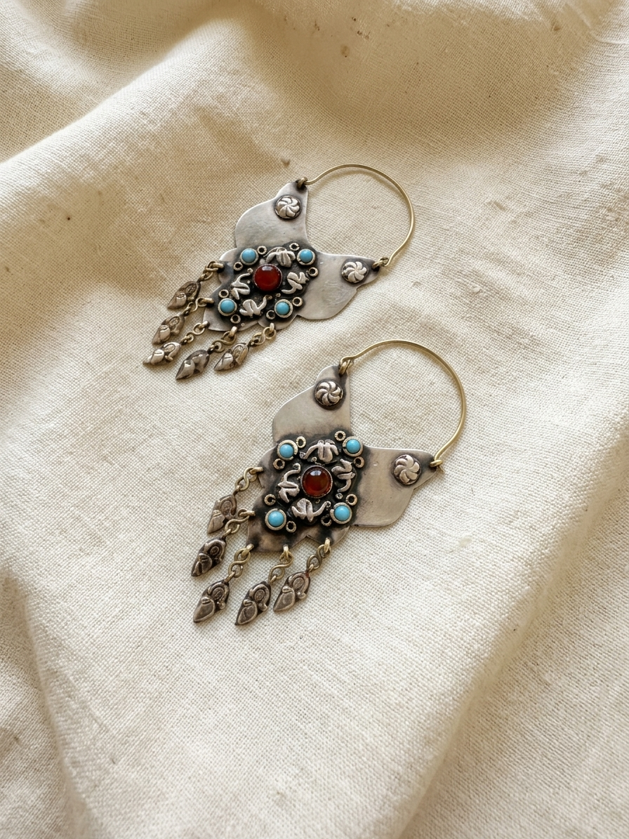 Shubhan Afghan Earrings