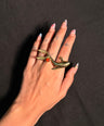 Koi Fish Brass Ring
